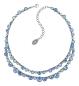 Preview: Light Blue - Water Cascade Glam - Konplott necklace